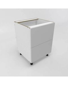 Melamine Floor 2 Drawer Cabinet