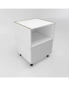 Melamine Floor Microwave Cabinet