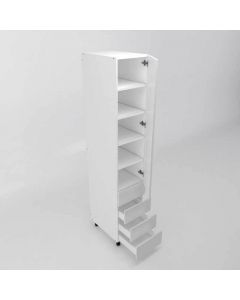 Melamine Pantry 1 Door and 4 Drawers