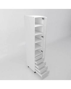 Melamine Pantry 1 Door and 5 Drawers
