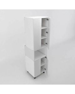Melamine Pantry Microwave 2 Doors