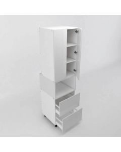Melamine Pantry Microwave 2 Drawers