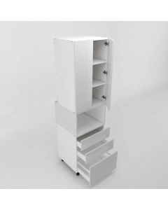 Melamine Pantry Microwave 3 Drawers