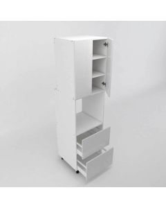 Melamine Pantry Oven 2 Drawers