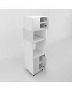 Melamine Pantry Oven and Microwave 2 Doors